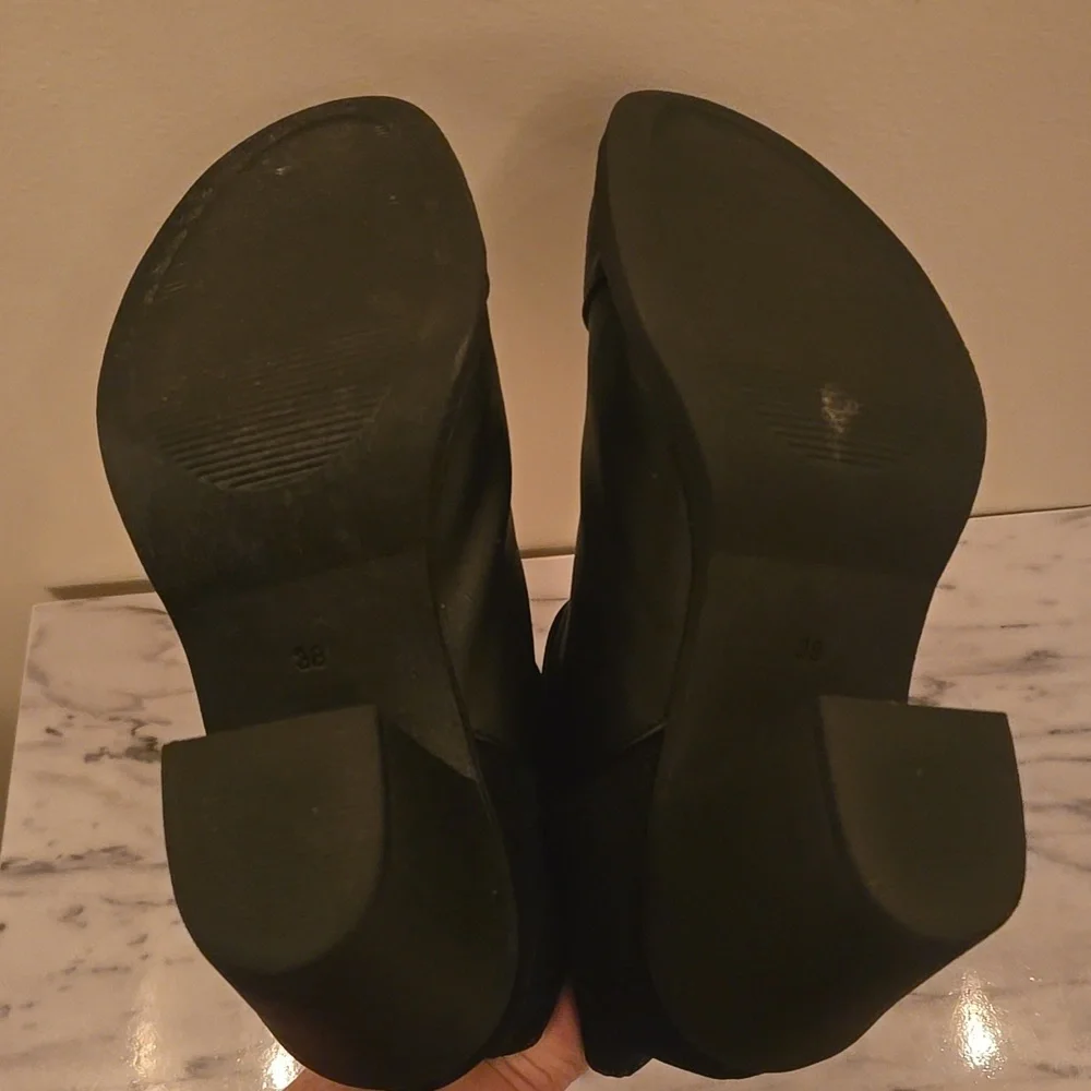 H&M Divided Black Ankle Booties - Picture 8 of 12